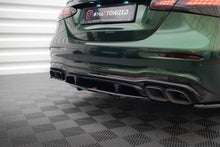 Load image into Gallery viewer, MAXTON DESIGN CENTRAL REAR SPLITTER (WITH VERTICAL BARS) MERCEDES-AMG E63 W213 FACELIFT