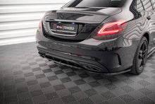 Load image into Gallery viewer, MAXTON DESIGN CENTRAL REAR SPLITTER (WITH VERTICAL BARS) MERCEDES-BENZ C AMG-LINE W205 FACELIFT