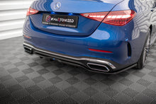 Load image into Gallery viewer, MAXTON DESIGN CENTRAL REAR SPLITTER (WITH VERTICAL BARS) MERCEDES-BENZ C AMG-LINE W206