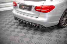 Load image into Gallery viewer, MAXTON DESIGN CENTRAL REAR SPLITTER (WITH VERTICAL BARS) MERCEDES-BENZ C W205