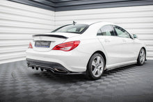 Load image into Gallery viewer, MAXTON DESIGN CENTRAL REAR SPLITTER (WITH VERTICAL BARS) MERCEDES-BENZ CLA C117 FACELIFT