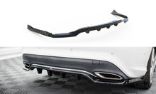 Load image into Gallery viewer, MAXTON DESIGN CENTRAL REAR SPLITTER (WITH VERTICAL BARS) MERCEDES-BENZ CLA C117 FACELIFT