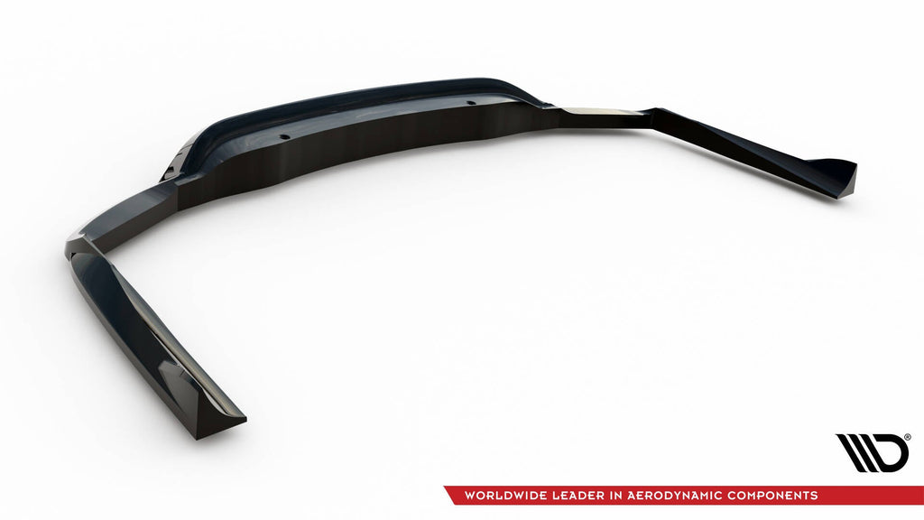 MAXTON DESIGN CENTRAL REAR SPLITTER (WITH VERTICAL BARS) MERCEDES-BENZ CLA C117 FACELIFT