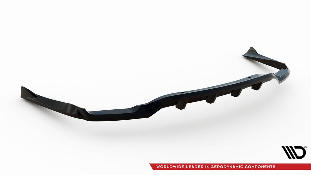 MAXTON DESIGN CENTRAL REAR SPLITTER (WITH VERTICAL BARS) MERCEDES-BENZ CLA C117 FACELIFT