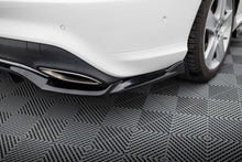 Load image into Gallery viewer, MAXTON DESIGN CENTRAL REAR SPLITTER (WITH VERTICAL BARS) MERCEDES-BENZ CLA C117 FACELIFT