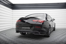 Load image into Gallery viewer, MAXTON DESIGN CENTRAL REAR SPLITTER (WITH VERTICAL BARS) MERCEDES-BENZ CLA COUPE C118