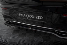 Load image into Gallery viewer, MAXTON DESIGN CENTRAL REAR SPLITTER (WITH VERTICAL BARS) MERCEDES-BENZ CLA COUPE C118