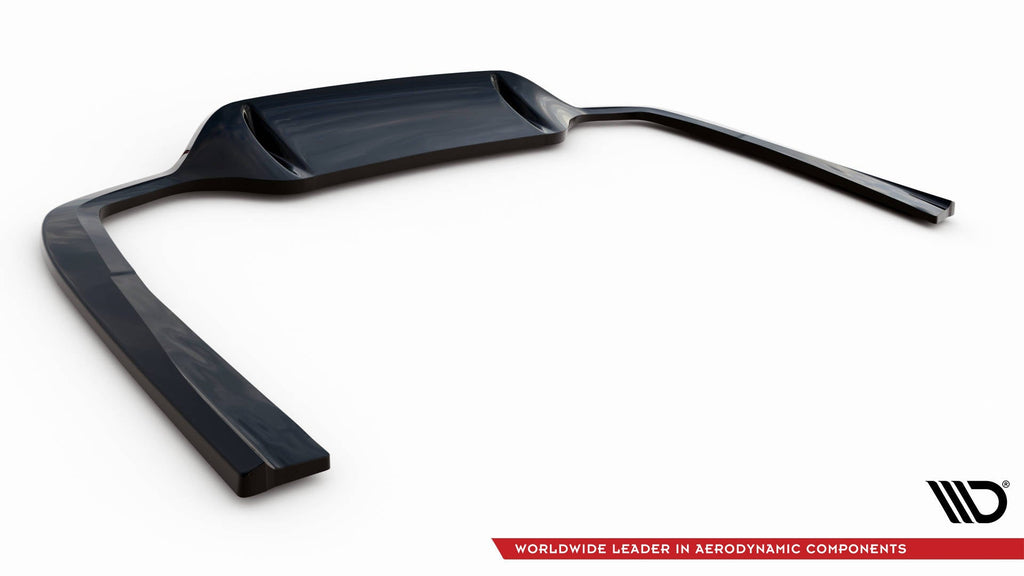 MAXTON DESIGN CENTRAL REAR SPLITTER (WITH VERTICAL BARS) MERCEDES-BENZ E AMG-LINE W213 FACELIFT