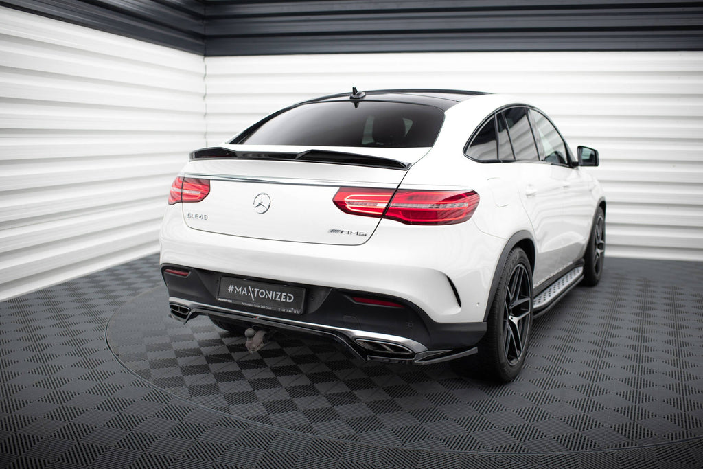 MAXTON DESIGN CENTRAL REAR SPLITTER (WITH VERTICAL BARS) MERCEDES-BENZ GLE COUPE AMG-LINE C292