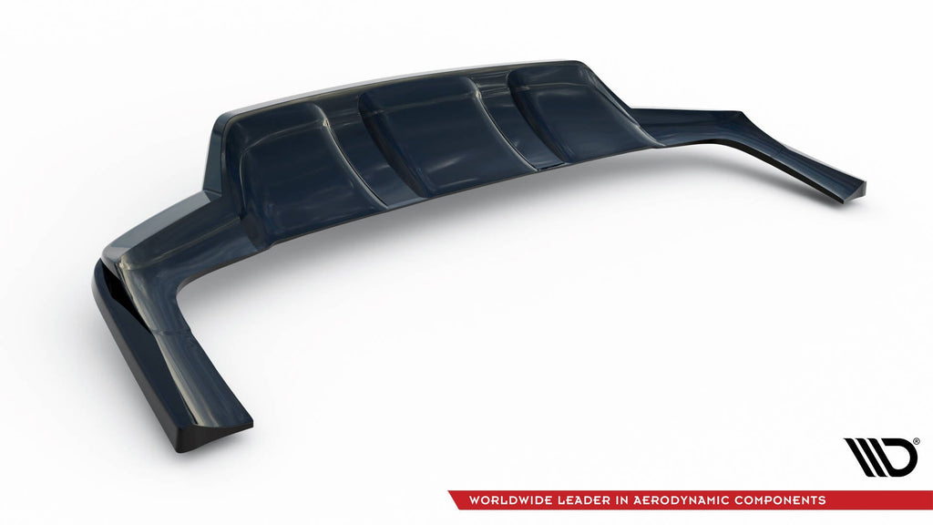 MAXTON DESIGN CENTRAL REAR SPLITTER (WITH VERTICAL BARS) MERCEDES-BENZ GLE SUV AMG-LINE W167