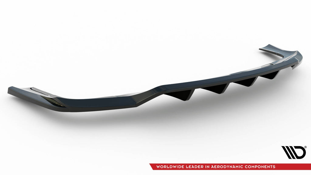 MAXTON DESIGN CENTRAL REAR SPLITTER (WITH VERTICAL BARS) MERCEDES-BENZ GLE SUV AMG-LINE W167