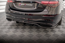 Load image into Gallery viewer, MAXTON DESIGN CENTRAL REAR SPLITTER (WITH VERTICAL BARS) MERCEDES-BENZ S AMG-LINE W223