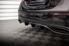 Load image into Gallery viewer, MAXTON DESIGN CENTRAL REAR SPLITTER (WITH VERTICAL BARS) MERCEDES-BENZ S AMG-LINE W223