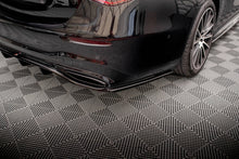 Load image into Gallery viewer, MAXTON DESIGN CENTRAL REAR SPLITTER (WITH VERTICAL BARS) MERCEDES-BENZ S AMG-LINE W223