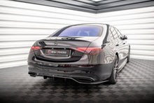 Load image into Gallery viewer, MAXTON DESIGN CENTRAL REAR SPLITTER (WITH VERTICAL BARS) MERCEDES-BENZ S AMG-LINE W223