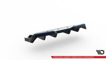 Load image into Gallery viewer, MAXTON DESIGN CENTRAL REAR SPLITTER (WITH VERTICAL BARS) NISSAN GTR R35 FACELIFT