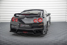 Load image into Gallery viewer, MAXTON DESIGN CENTRAL REAR SPLITTER (WITH VERTICAL BARS) NISSAN GTR R35 FACELIFT