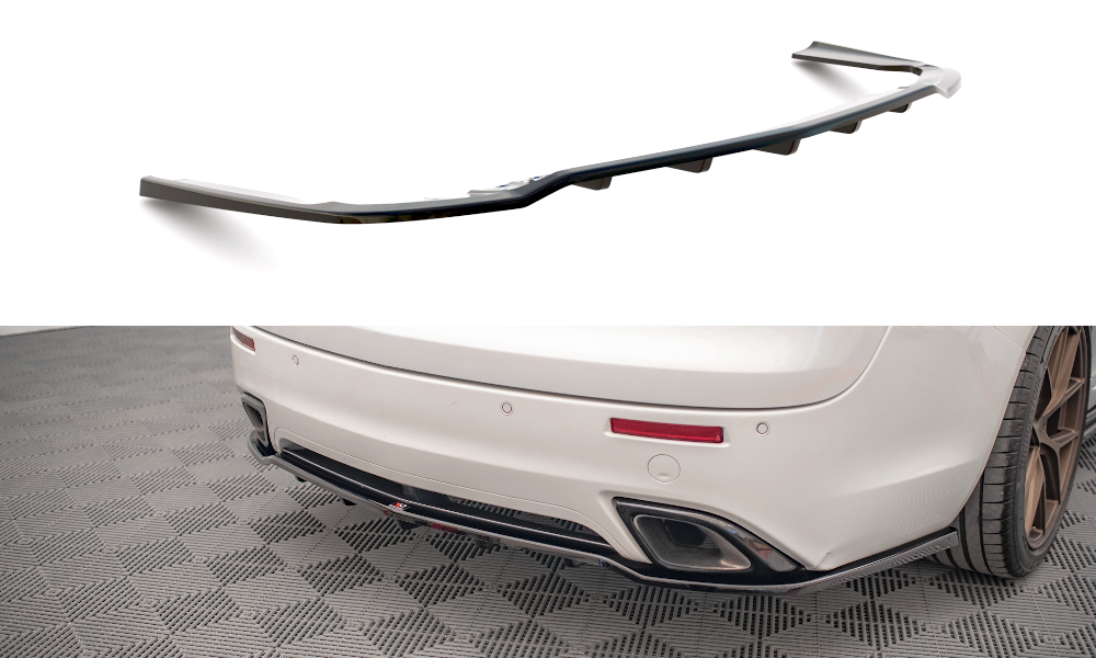 MAXTON DESIGN CENTRAL REAR SPLITTER (WITH VERTICAL BARS) OPEL INSIGNIA ESTATE OPC MK1