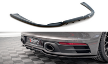 Load image into Gallery viewer, MAXTON DESIGN CENTRAL REAR SPLITTER (WITH VERTICAL BARS) PORSCHE 911 CARRERA 4S 992