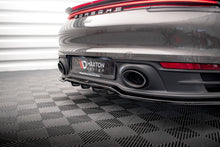 Load image into Gallery viewer, MAXTON DESIGN CENTRAL REAR SPLITTER (WITH VERTICAL BARS) PORSCHE 911 CARRERA 4S 992