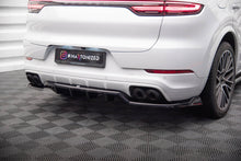 Load image into Gallery viewer, MAXTON DESIGN CENTRAL REAR SPLITTER (WITH VERTICAL BARS) PORSCHE CAYENNE COUPE MK3