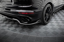 Load image into Gallery viewer, MAXTON DESIGN CENTRAL REAR SPLITTER (WITH VERTICAL BARS) PORSCHE CAYENNE MK2 FACELIFT