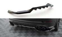 Load image into Gallery viewer, MAXTON DESIGN CENTRAL REAR SPLITTER (WITH VERTICAL BARS) PORSCHE CAYENNE SPORT DESIGN MK3