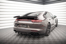 Load image into Gallery viewer, MAXTON DESIGN CENTRAL REAR SPLITTER (WITH VERTICAL BARS) PORSCHE PANAMERA 971 Turbo S E-HYBRID / E-Hybrid