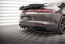 Load image into Gallery viewer, MAXTON DESIGN CENTRAL REAR SPLITTER (WITH VERTICAL BARS) PORSCHE PANAMERA 971 Turbo S E-HYBRID / E-Hybrid