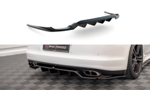 Load image into Gallery viewer, MAXTON DESIGN CENTRAL REAR SPLITTER (WITH VERTICAL BARS) PORSCHE PANAMERA TURBO 970