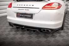 Load image into Gallery viewer, MAXTON DESIGN CENTRAL REAR SPLITTER (WITH VERTICAL BARS) PORSCHE PANAMERA TURBO 970