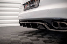 Load image into Gallery viewer, MAXTON DESIGN CENTRAL REAR SPLITTER (WITH VERTICAL BARS) PORSCHE PANAMERA TURBO 970