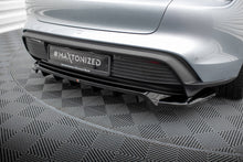 Load image into Gallery viewer, MAXTON DESIGN CENTRAL REAR SPLITTER (WITH VERTICAL BARS) PORSCHE TAYCAN / TAYCAN 4 / TAYCAN 4S / TAYCAN GTS MK1