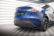 Load image into Gallery viewer, MAXTON DESIGN CENTRAL REAR SPLITTER (WITH VERTICAL BARS) TESLA MODEL Y