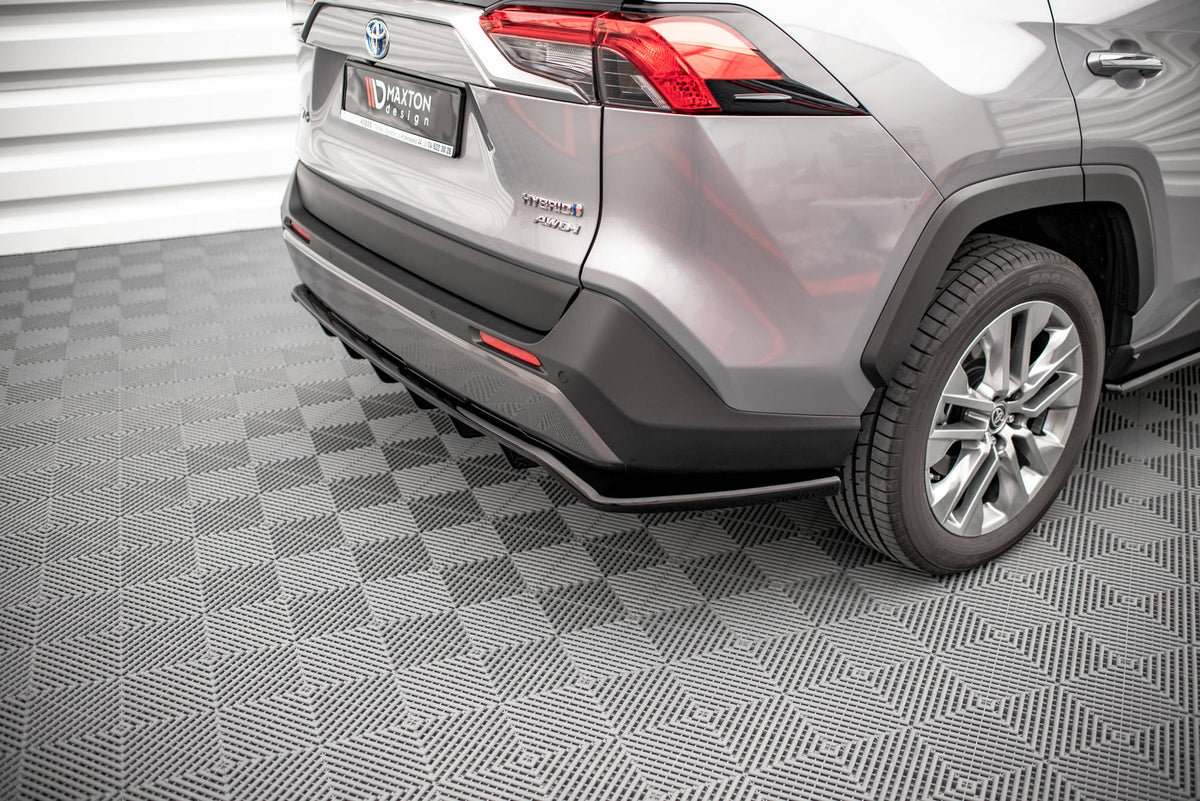 MAXTON DESIGN CENTRAL REAR SPLITTER (WITH VERTICAL BARS) TOYOTA RAV4 M ...