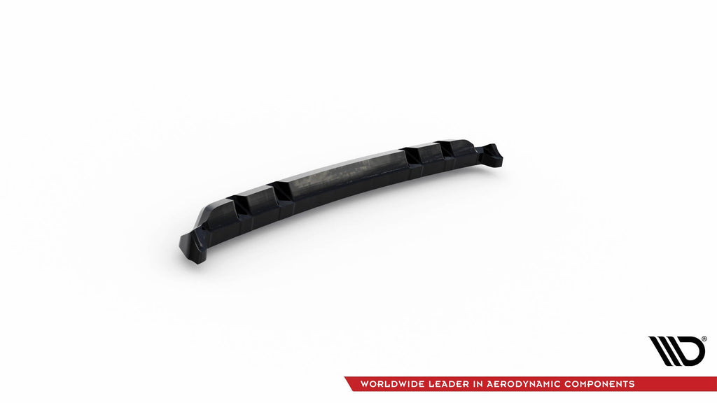 MAXTON DESIGN CENTRAL REAR SPLITTER (WITH VERTICAL BARS) V.1 BMW M340I G20 / G21 FACELIFT