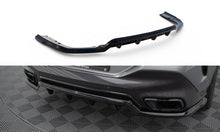 Load image into Gallery viewer, MAXTON DESIGN CENTRAL REAR SPLITTER (WITH VERTICAL BARS) V.1 BMW X6 M-PACK G06 FACELIFT