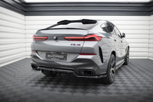 Load image into Gallery viewer, MAXTON DESIGN CENTRAL REAR SPLITTER (WITH VERTICAL BARS) V.1 BMW X6 M-PACK G06 FACELIFT