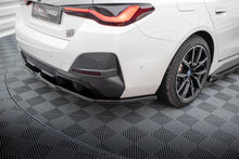 Load image into Gallery viewer, MAXTON DESIGN CENTRAL REAR SPLITTER (WITH VERTICAL BARS) V.1 BMW I4 M-PACK G26