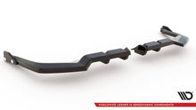 Load image into Gallery viewer, MAXTON DESIGN CENTRAL REAR SPLITTER (WITH VERTICAL BARS) V.1 + FLAPS HONDA CIVIC TYPE-R MK 11