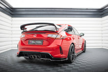 Load image into Gallery viewer, MAXTON DESIGN CENTRAL REAR SPLITTER (WITH VERTICAL BARS) V.1 + FLAPS HONDA CIVIC TYPE-R MK 11
