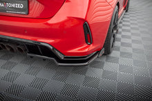 Load image into Gallery viewer, MAXTON DESIGN CENTRAL REAR SPLITTER (WITH VERTICAL BARS) V.1 + FLAPS HONDA CIVIC TYPE-R MK 11
