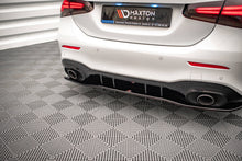 Load image into Gallery viewer, MAXTON DESIGN CENTRAL REAR SPLITTER (WITH VERTICAL BARS) V.1 MERCEDES A 35 AMG SEDAN V177