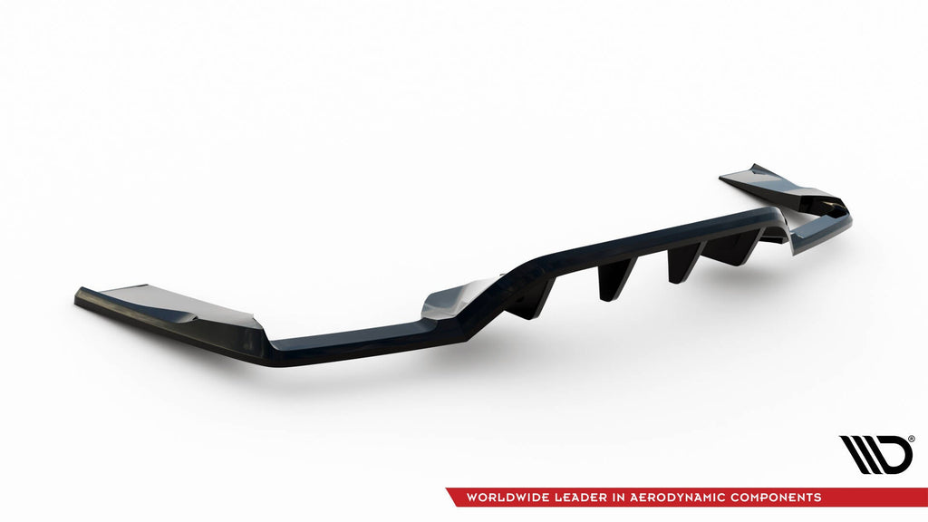 MAXTON DESIGN CENTRAL REAR SPLITTER (WITH VERTICAL BARS) V.1 MERCEDES-AMG GLC 63 SUV X253