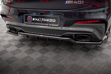 Load image into Gallery viewer, MAXTON DESIGN CENTRAL REAR SPLITTER (WITH VERTICAL BARS) V.2 BMW X4 M-PACK G02