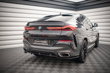 Load image into Gallery viewer, MAXTON DESIGN CENTRAL REAR SPLITTER (WITH VERTICAL BARS) V.2 BMW X6 M-PACK G06