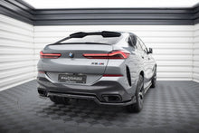 Load image into Gallery viewer, MAXTON DESIGN CENTRAL REAR SPLITTER (WITH VERTICAL BARS) V.2 BMW X6 M-PACK G06 FACELIFT