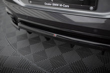 Load image into Gallery viewer, MAXTON DESIGN CENTRAL REAR SPLITTER (WITH VERTICAL BARS) V.2 BMW X6 M-PACK G06 FACELIFT