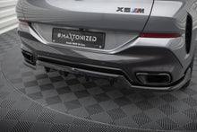 Load image into Gallery viewer, MAXTON DESIGN CENTRAL REAR SPLITTER (WITH VERTICAL BARS) V.2 BMW X6 M-PACK G06 FACELIFT