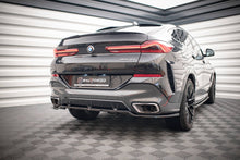 Load image into Gallery viewer, MAXTON DESIGN CENTRAL REAR SPLITTER (WITH VERTICAL BARS) V.3 BMW X6 M-PACK G06